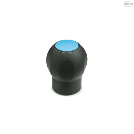 Elesa Mushroom lobe handles, EBK.43 B-M10-C-SOFT-C5 EBK-C SOFT